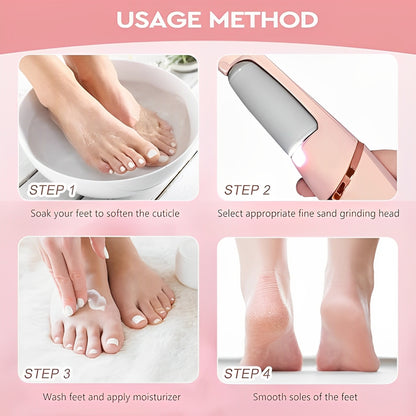 Electric Foot Callus Remover & Free Cream
