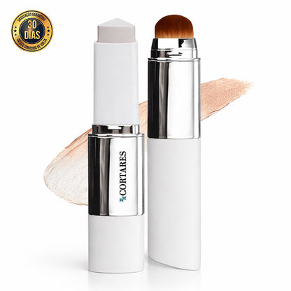 Base 2 em 1 com pincel integrado